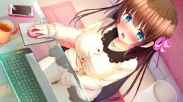 【女子高生】まさかの授業中！？オンライン授業中にムラムラしちゃってミュートにしながらオナニーしちゃったエロボイスｗのイメージ画像